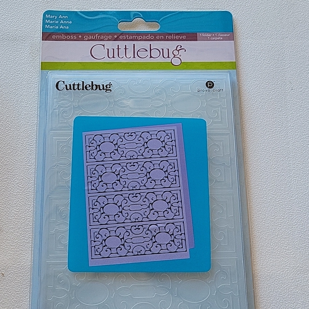 Cuttlebug 1 Embossing Border 5" x 7"  Brand New